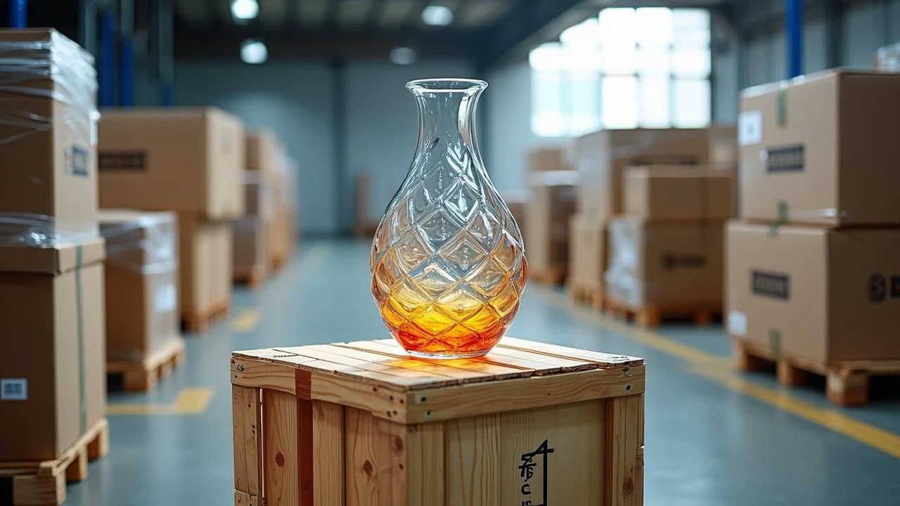 香港物流出口玻璃制品