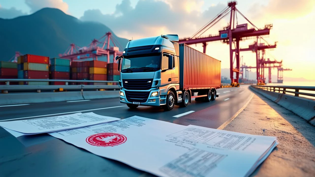 深圳到香港运输货物报关单及样本格式