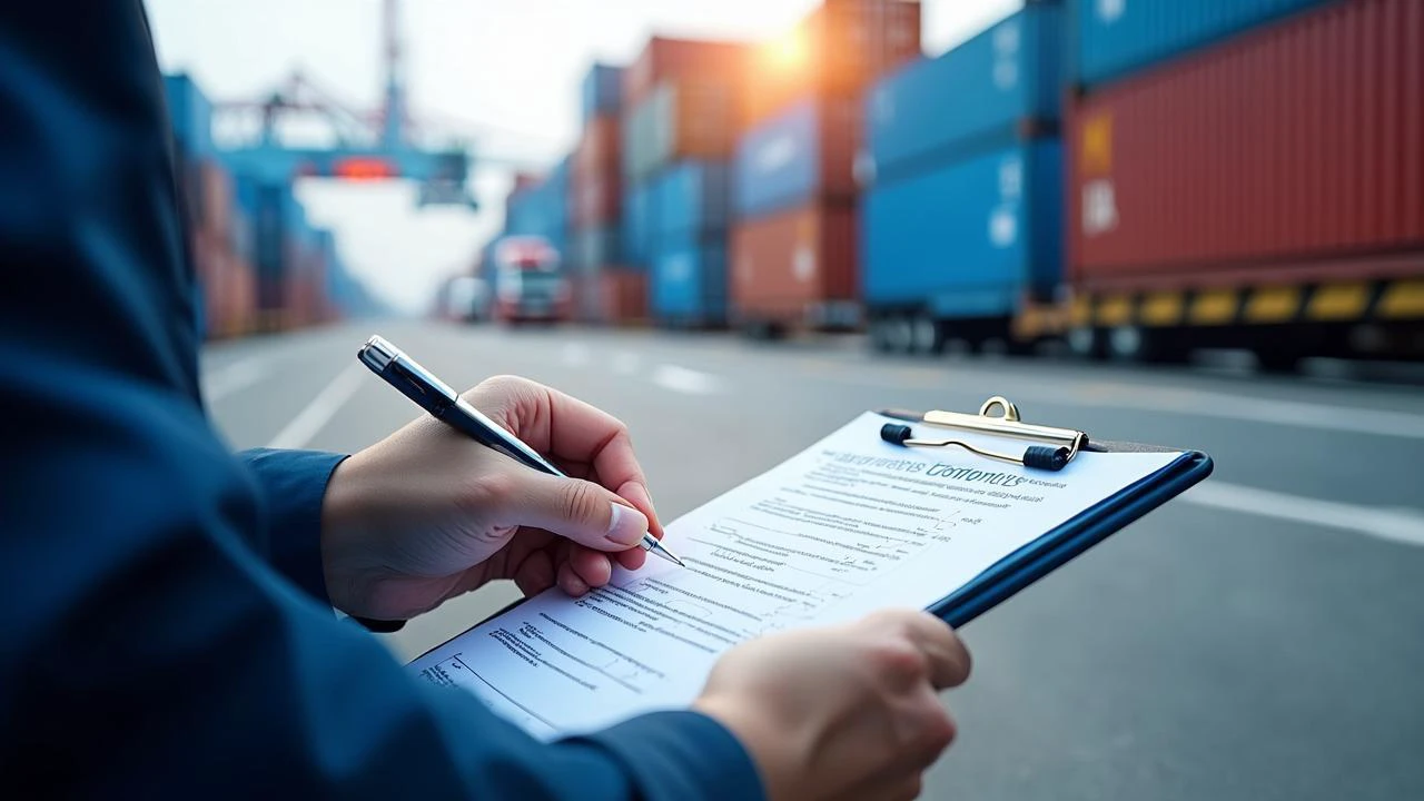 深港物流怎样填制出境货物报检单？