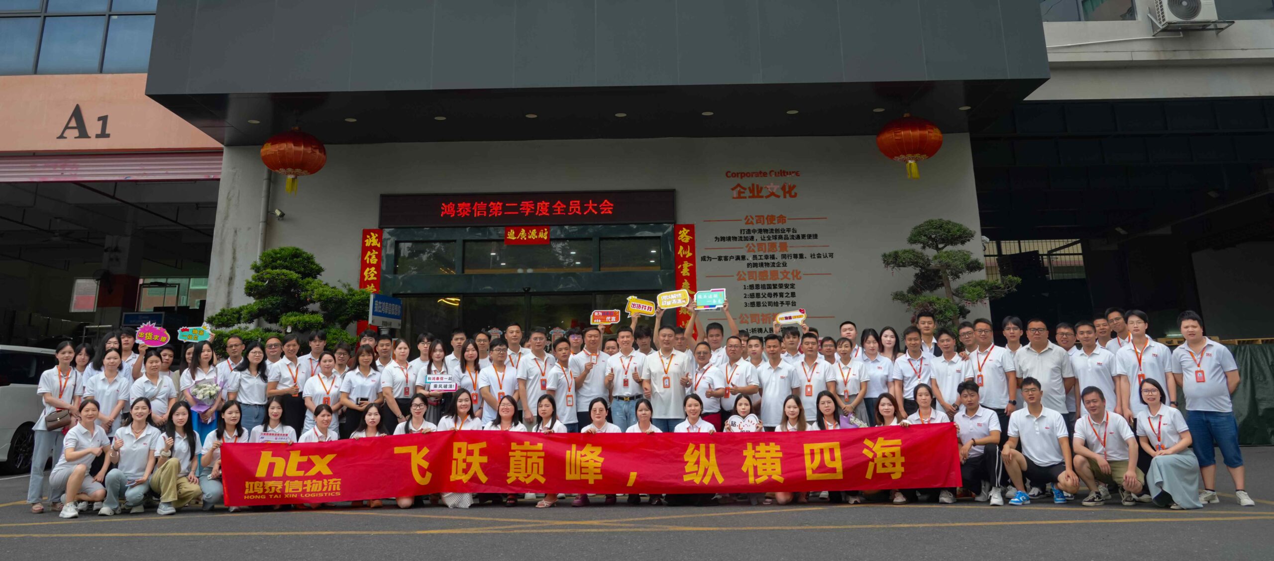 鸿泰信2025年第二季度全员大会
